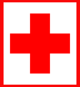 image de la croix rouge illustrant les service d'urgence